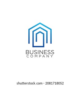 diseño del logotipo del hogar, construcción y logotipos inmobiliarios