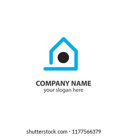 home logo design element, logo design template