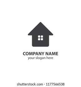 home logo design element, logo design template