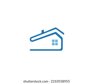 Home logo design a house cartoon image
