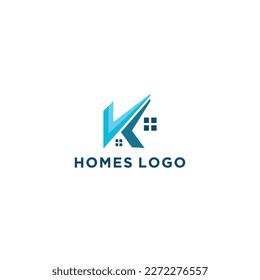 Home logo design icon template
