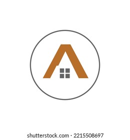 Home logo design include mountain symbol logo