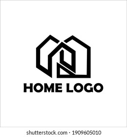 Home logo design inspiration vector template