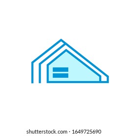 home logo design modern template