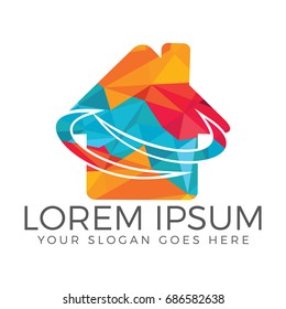 Home Logo design. Real estate agent or Company logo.