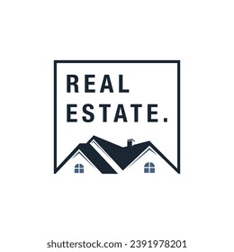 Home logo design. Realty, Property and Real estate logo concept. house roof icon, Real Estate logo, Roof Construction logo