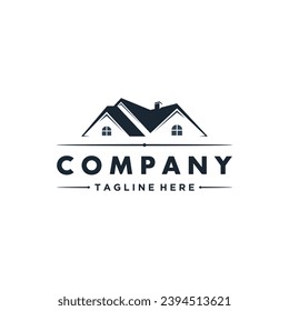 Home logo design. Realty, Property and Real estate logo concept. house roof icon, Real Estate logo, Roof Construction logo