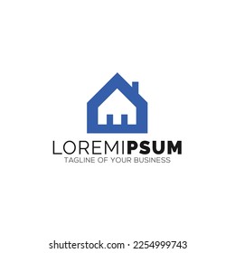 Design-Template-Konzept für Heimlogo