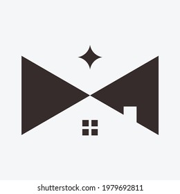 Home Logo Design Template Icon