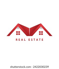Home logo design template modern.