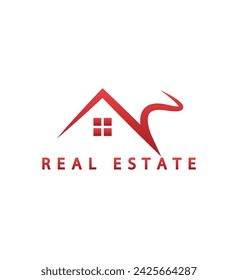 Home logo design template modern.