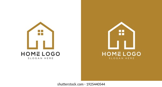 home Logo Design Template vector