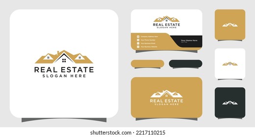 home Logo Design Template vector