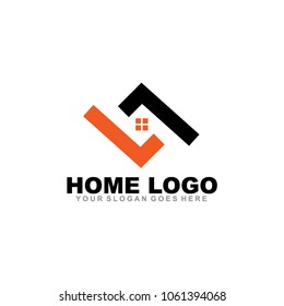 Home logo design vector icon