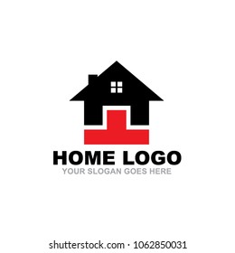 Home logo design vector icon