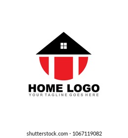 Home logo design vector icon template
