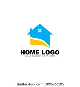 Home logo design vector icon