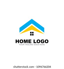 Home logo design vector icon