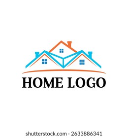 Home logo design, vector logo, illustration design