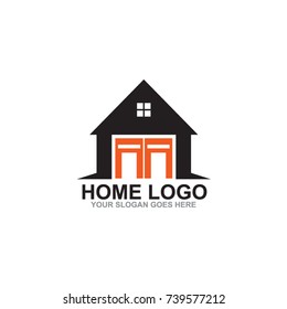 Home Logo Design Vector Illustration