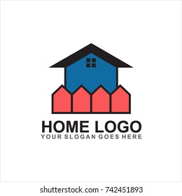 home logo design vector illustration