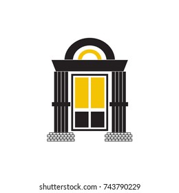Home Logo Design Vector Illustration