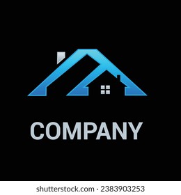 Home logo design vector image