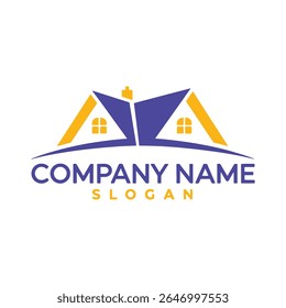 Home Logo Design Vetor, Design de logotipo imobiliário, Design de logotipo exclusivo e profissional 