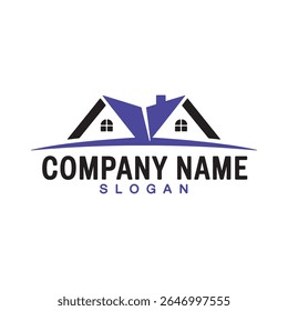 Home Logo Design Vetor, Design de logotipo imobiliário, Design de logotipo exclusivo e profissional 