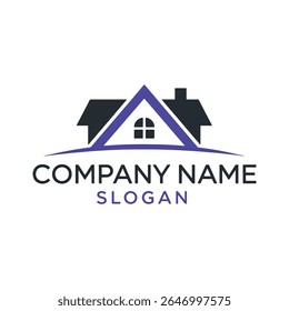 Home Logo Design Vetor, Design de logotipo imobiliário, Design de logotipo exclusivo e profissional 