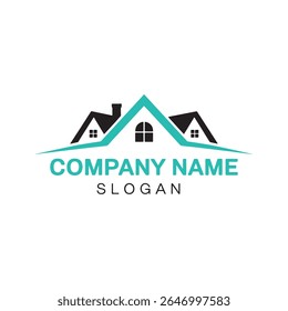 Home Logo Design Vetor, Design de logotipo imobiliário, Design de logotipo exclusivo e profissional 