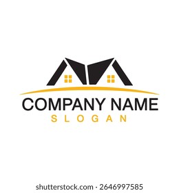 Home Logo Design Vetor, Design de logotipo imobiliário, Design de logotipo exclusivo e profissional 
