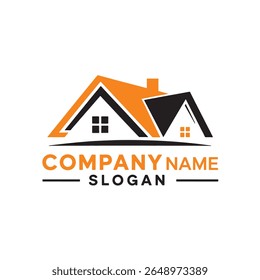 Home Logo Design Vector, Real estate Logo Design Vector, unique and professional House logo design, 