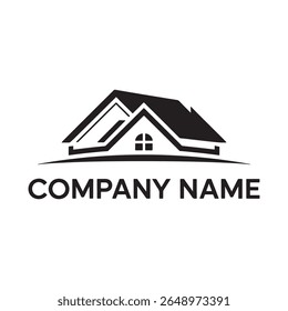 Home Logo Design Vector, Real estate Logo Design Vector, unique and professional House logo design, 