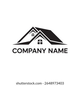 Home Logo Design Vector, Real estate Logo Design Vector, unique and professional House logo design, 