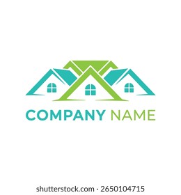 Inicio Diseño de logotipos Vector, Diseño de logotipos de bienes raíces