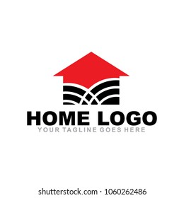 Home logo design vector template