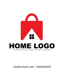 Home logo design vector template