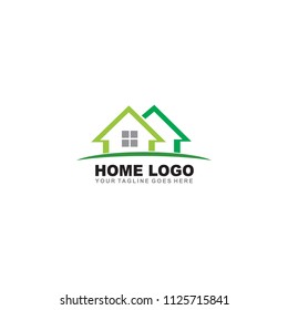 Home logo design vector template