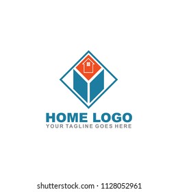 Home logo design vector template