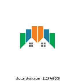home logo design vector template