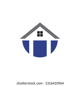 Home logo design vector template