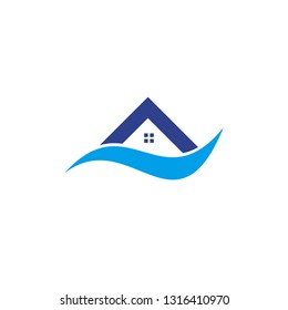 Home logo design vector template