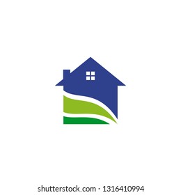 Home logo design vector template