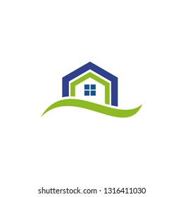 Home logo design vector template