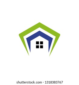 Home logo design vector template