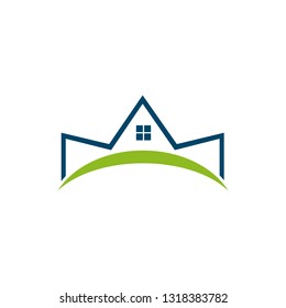 Home logo design vector template