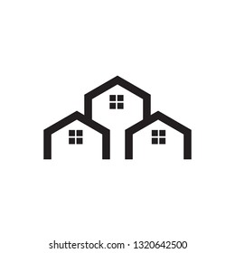 Home logo design vector template