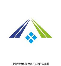 Home logo design vector template