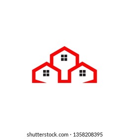 Home logo design vector template